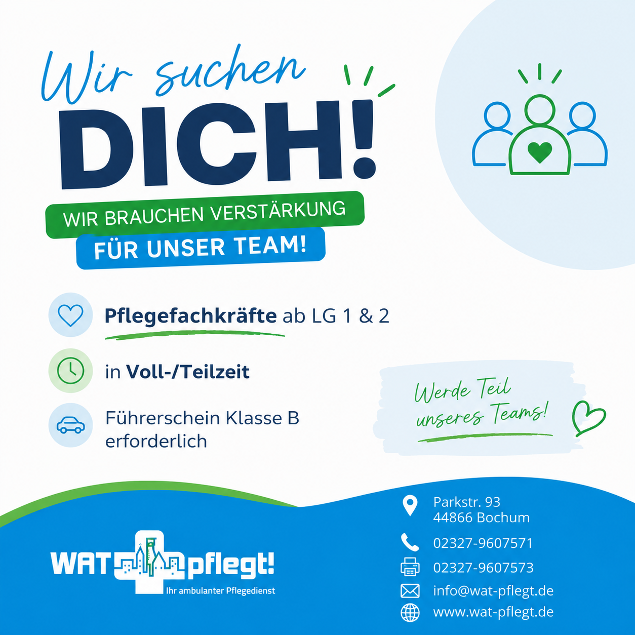 Pflegefachkraftsuche